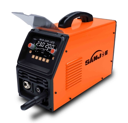IGBT 200A LED gas shielded welding machine multi-process good interaction control system welder