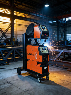MIG500LS 2 Display Gmaw Welding Machine with Separated wire feeder and Separated water cooler MIG welding machine