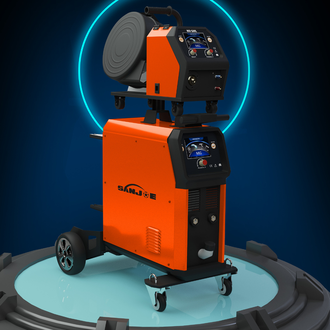 MIG500L Gmaw Welding Machine IGBT 500A 2 Screen LCD Display Welder